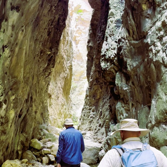 Viewpoint on the Leopard Trail hike